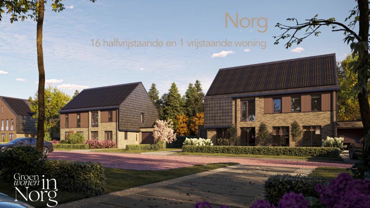 Bekijk video van Groen wonen in Norg