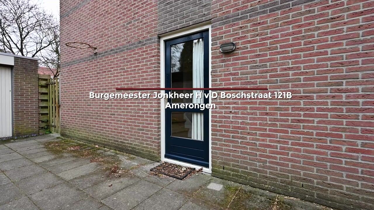 Video van Burgemeester van den Boschstraat 121-B